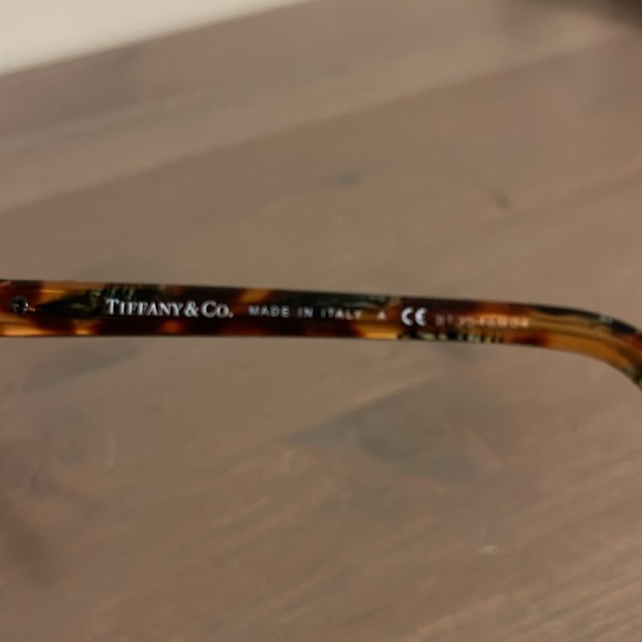 Tiffany and Co. Tortoiseshell Eye Glasses with Floral Rhinestone Detail - Picture 8 of 16